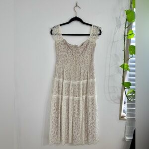 White Lace Dress